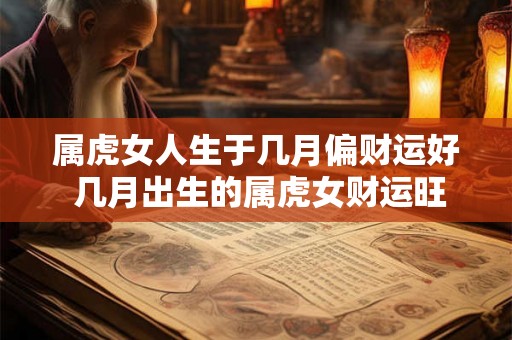 属虎女人生于几月偏财运好 几月出生的属虎女财运旺盛 属虎女人生于几月偏财运好 几月出生的属虎女财运旺盛