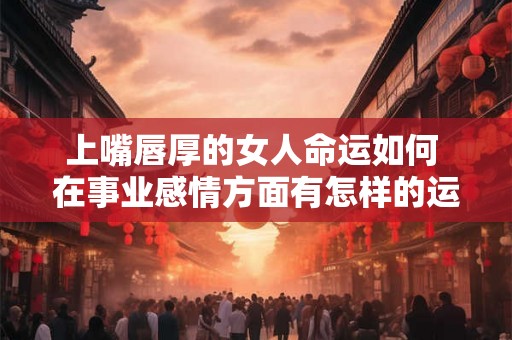 上嘴唇厚的女人命运如何 在事业感情方面有怎样的运势 上嘴唇厚的女人命运如何 在事业感情方面有怎样的运势