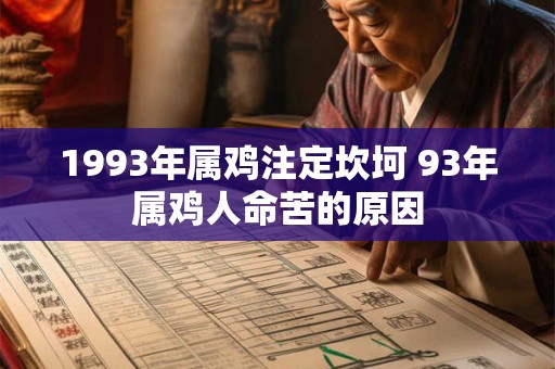 1993年属鸡注定坎坷 93年属鸡人命苦的原因