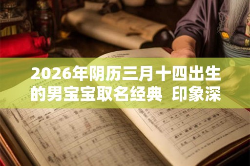 2026年阴历三月十四出生的男宝宝取名经典 印象深刻的 2026年阴历三月十四出生的男宝宝取名经典 印象深刻的