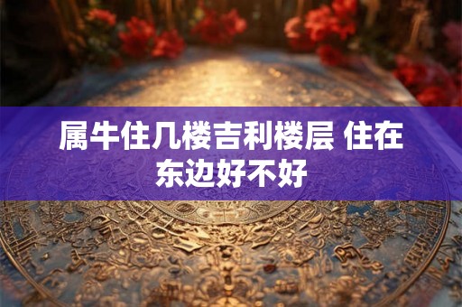 属牛住几楼吉利楼层 住在东边好不好