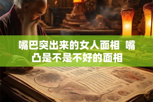 嘴巴突出来的女人面相 嘴凸是不是不好的面相 嘴巴突出来的女人面相 嘴凸是不是不好的面相
