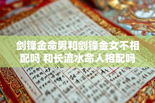 剑锋金命男和剑锋金女不相配吗 和长流水命人相配吗