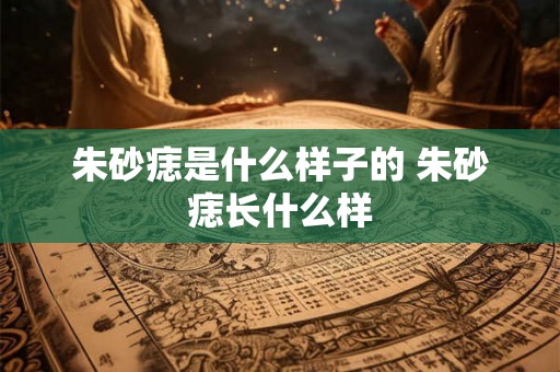 朱砂痣是什么样子的 朱砂痣长什么样