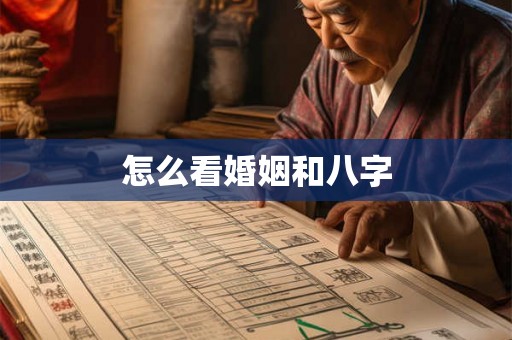 怎么看婚姻和八字