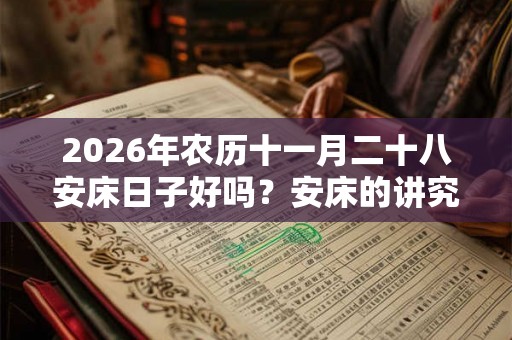 2026年农历十一月二十八安床日子好吗？安床的讲究？