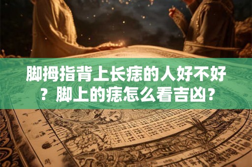 脚拇指背上长痣的人好不好？脚上的痣怎么看吉凶？