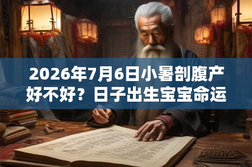 2026年7月6日小暑剖腹产好不好?日子出生宝宝命运? 2026年7月6日小暑剖腹产好不好?日子出生宝宝命运?