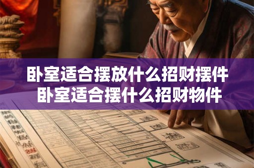 卧室适合摆放什么招财摆件 卧室适合摆什么招财物件