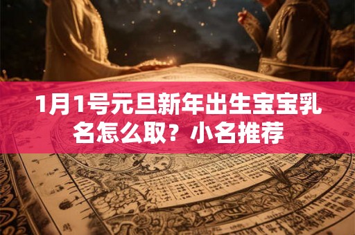 1月1号元旦新年出生宝宝乳名怎么取？小名推荐