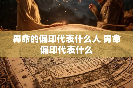 男命的偏印代表什么人 男命偏印代表什么