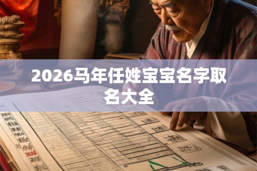 2026马年任姓宝宝名字取名大全