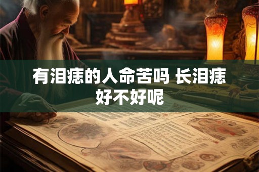 有泪痣的人命苦吗 长泪痣好不好呢