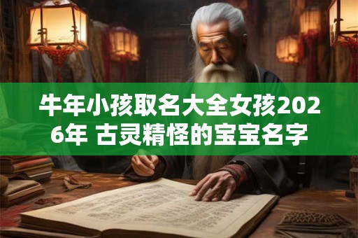 牛年小孩取名大全女孩2026年 古灵精怪的宝宝名字 牛年小孩取名大全女孩2026年 古灵精怪的宝宝名字