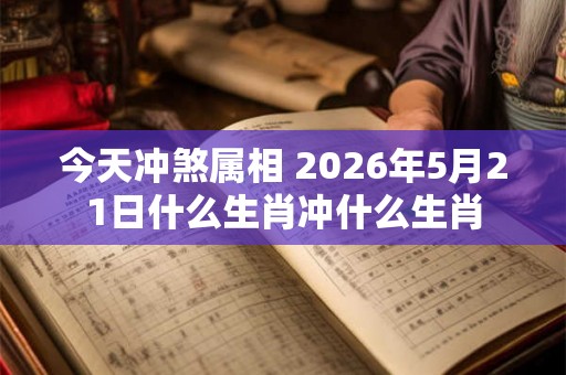 今天冲煞属相 2026年5月21日什么生肖冲什么生肖