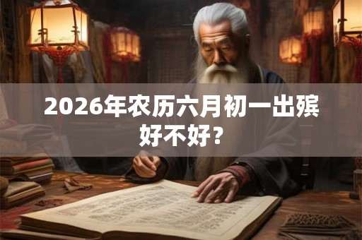 2026年农历六月初一出殡好不好？