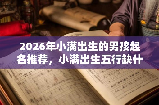 2026年小满出生的男孩起名推荐,小满出生五行缺什么? 2026年小满出生的男孩起名推荐,小满出生五行缺什么?