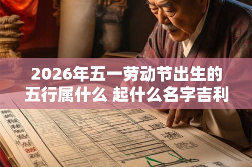 2026年五一劳动节出生的五行属什么 起什么名字吉利