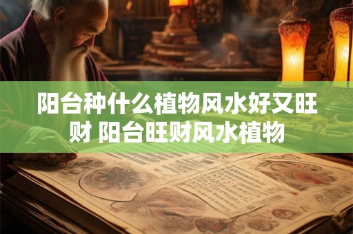 阳台种什么植物风水好又旺财 阳台旺财风水植物