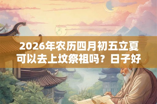 2026年农历四月初五立夏可以去上坟祭祖吗？日子好不好？