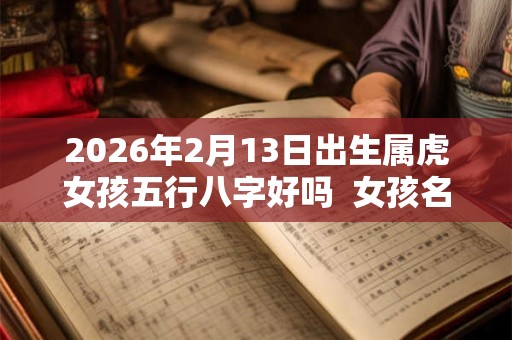 2026年2月13日出生属虎女孩五行八字好吗 女孩名字赏析 2026年2月13日出生属虎女孩五行八字好吗 女孩名字赏析