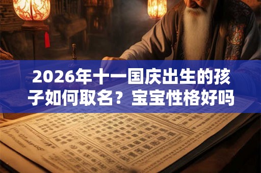 2026年十一国庆出生的孩子如何取名？宝宝性格好吗？