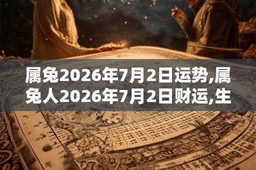 属兔2026年7月2日运势,属兔人2026年7月2日财运,生肖兔2026年7月2日运势