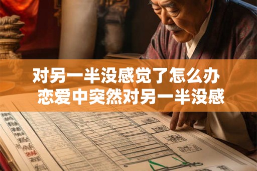对另一半没感觉了怎么办  恋爱中突然对另一半没感觉