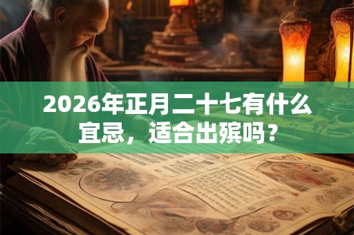 2026年正月二十七有什么宜忌，适合出殡吗？