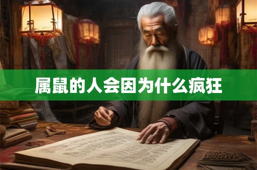 属鼠的人会因为什么疯狂