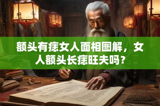 额头有痣女人面相图解，女人额头长痣旺夫吗？