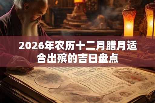2026年农历十二月腊月适合出殡的吉日盘点
