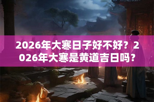 2026年大寒日子好不好？2026年大寒是黄道吉日吗？