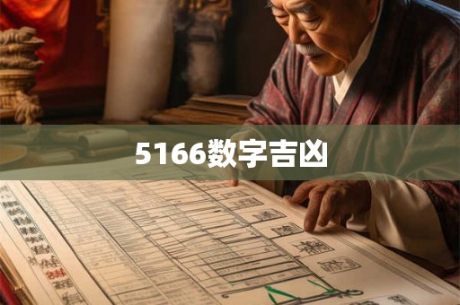 5166数字吉凶