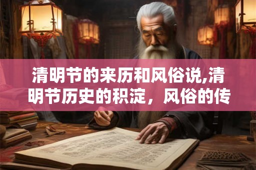 清明节的来历和风俗说,清明节历史的积淀，风俗的传承