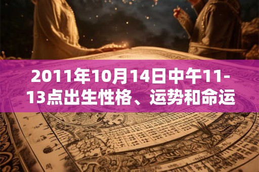 2011年10月14日中午11-13点出生性格、运势和命运 2011年10月14日中午11-13点出生性格、运势和命运