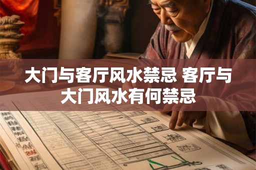 大门与客厅风水禁忌 客厅与大门风水有何禁忌