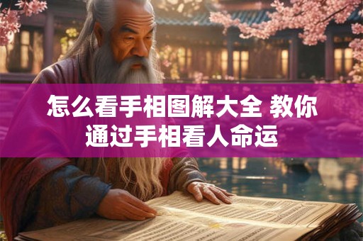 怎么看手相图解大全 教你通过手相看人命运