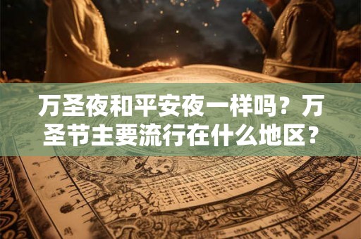 万圣夜和平安夜一样吗？万圣节主要流行在什么地区？