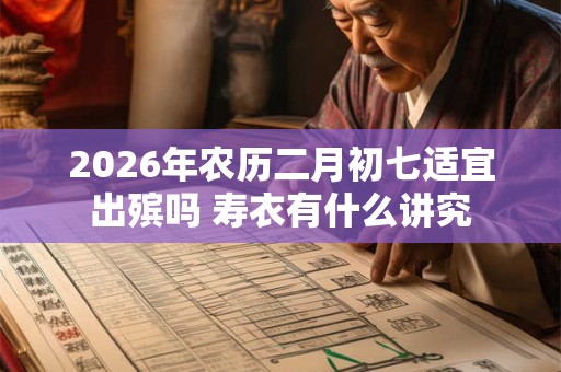 2026年农历二月初七适宜出殡吗 寿衣有什么讲究