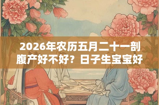 2026年农历五月二十一剖腹产好不好？日子生宝宝好吗？