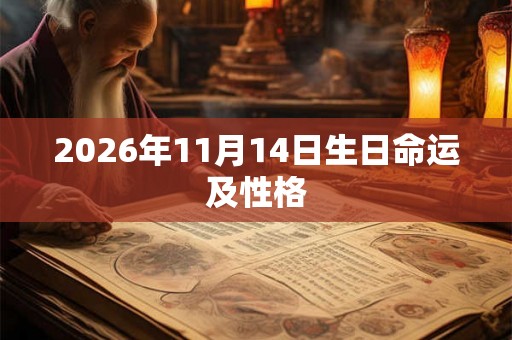 2026年11月14日生日命运及性格