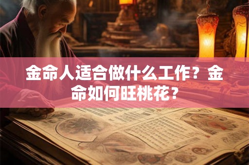 金命人适合做什么工作？金命如何旺桃花？