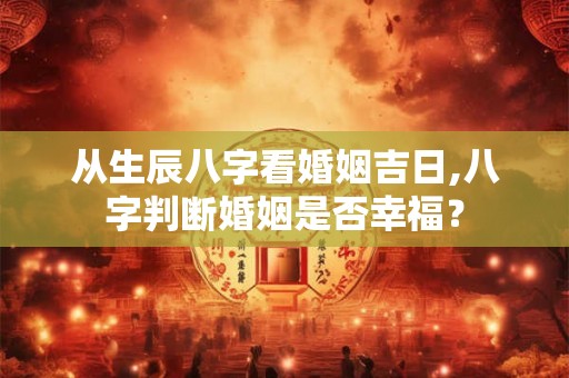 从生辰八字看婚姻吉日,八字判断婚姻是否幸福？