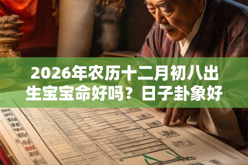 2026年农历十二月初八出生宝宝命好吗?日子卦象好吗? 2026年农历十二月初八出生宝宝命好吗?日子卦象好吗?