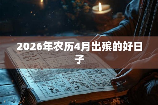 2026年农历4月出殡的好日子