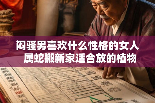 闷骚男喜欢什么性格的女人  属蛇搬新家适合放的植物