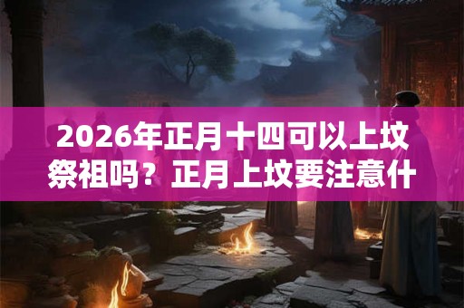 2026年正月十四可以上坟祭祖吗？正月上坟要注意什么？