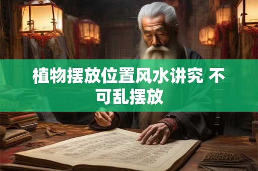 植物摆放位置风水讲究 不可乱摆放