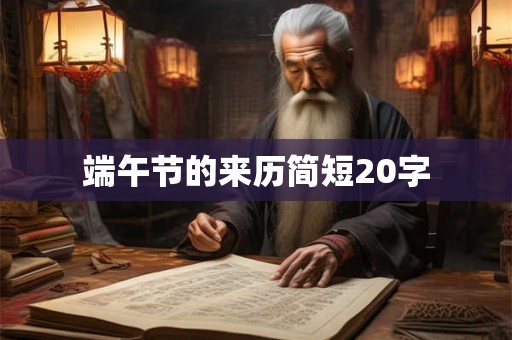 端午节的来历简短20字